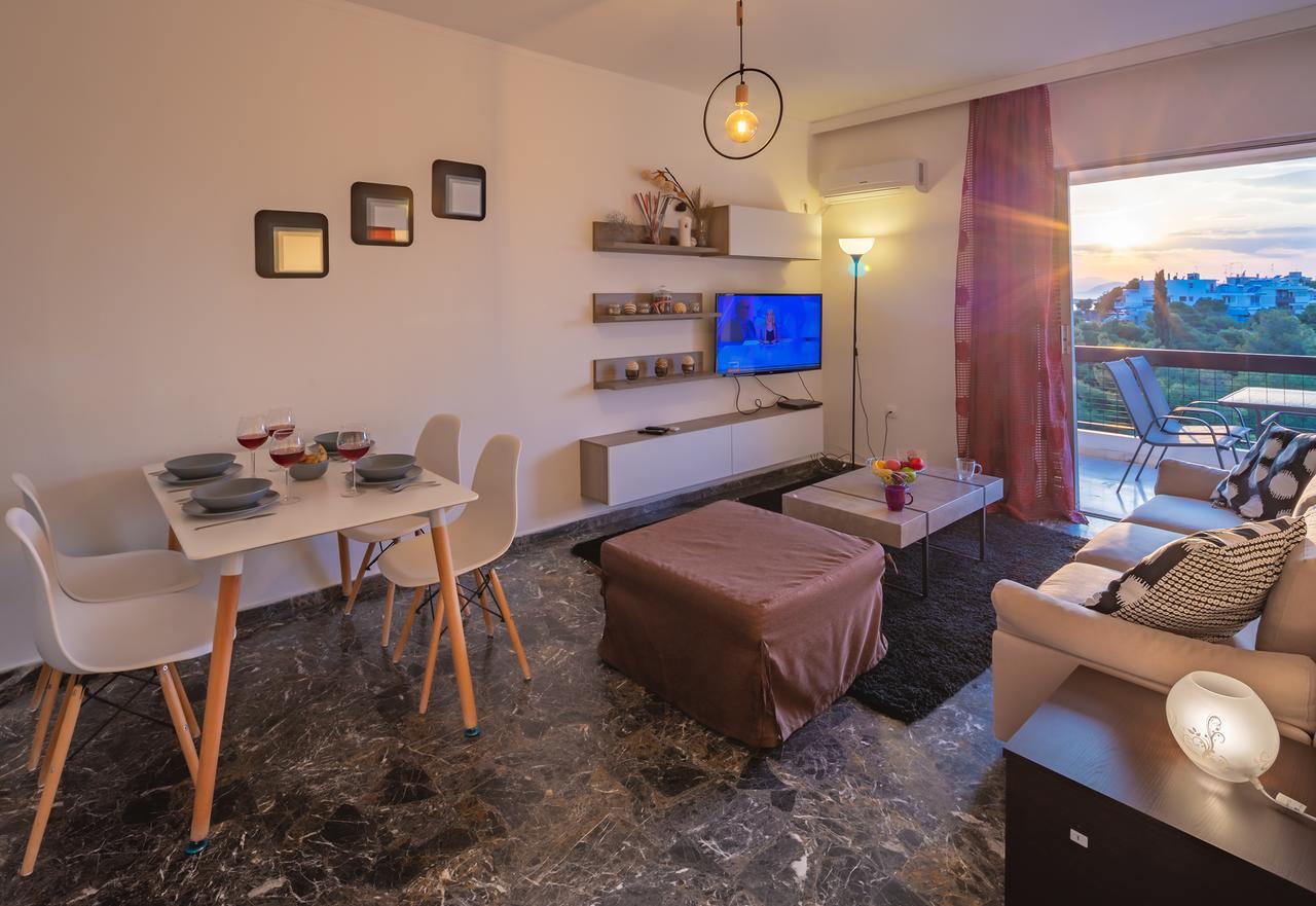 Archer - Sea View Apartment Athen Eksteriør billede