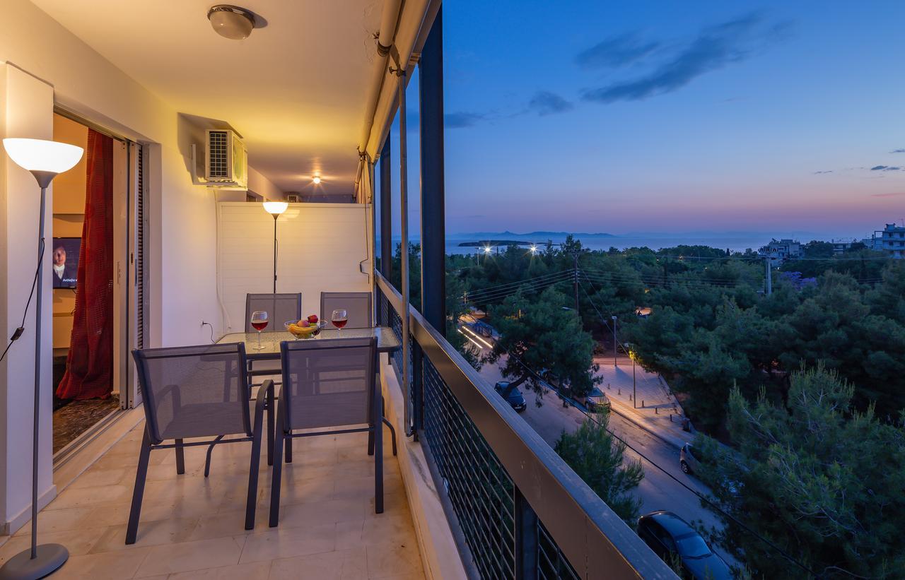 Archer - Sea View Apartment Athen Eksteriør billede